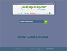 Tablet Screenshot of dondepagomiexpensa.com